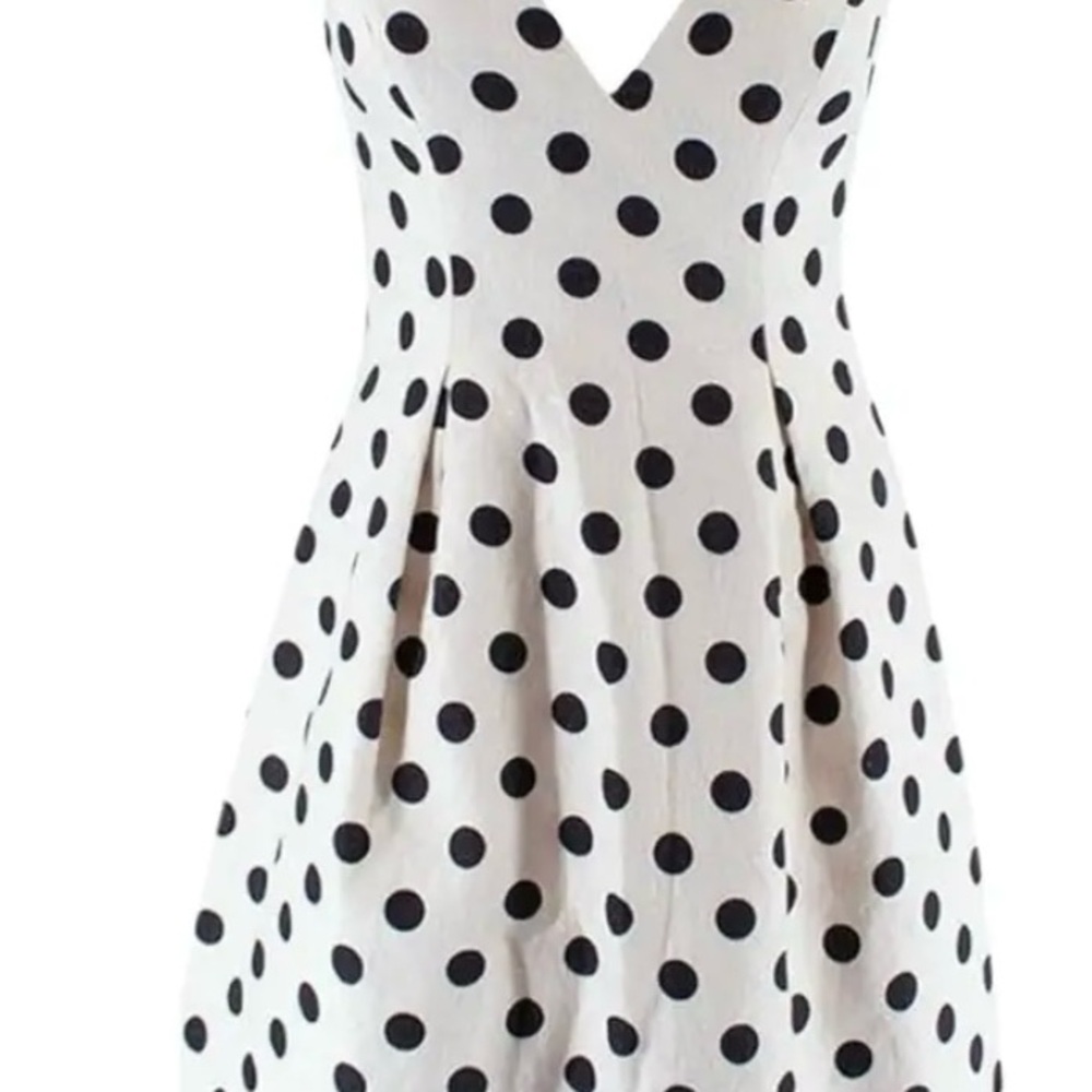 Polka Dot Sleeveless Dress